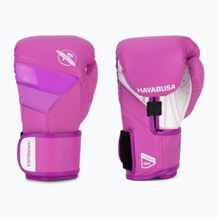 Hayabusa T3 Neon neon lila bokszkesztyűk