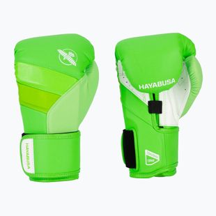Hayabusa T3 Neon neonzöld bokszkesztyűk