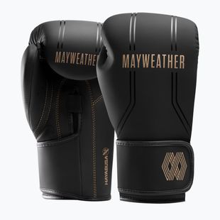 Hayabusa Mayweather Contender bokszkesztyű fekete/arany