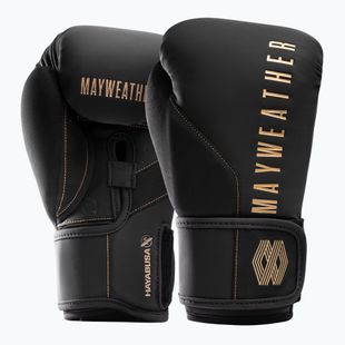 Hayabusa Mayweather Champ fekete/arany bokszkesztyű