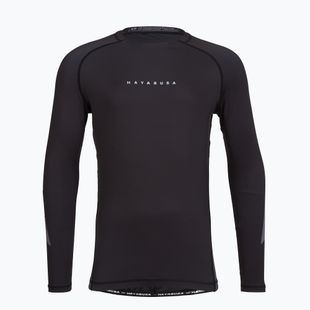 Férfi hosszú ujjú rashguard Hayabusa Core Rash Guard black