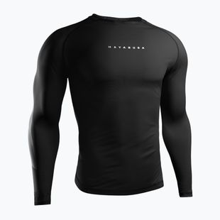 Férfi hosszú ujjú rashguard Hayabusa Core Rash Guard black