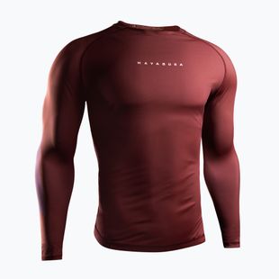 Férfi hosszú ujjú rashguard Hayabusa Core Rash Guard red