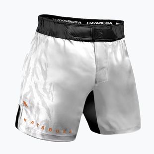 Férfi edzőshort Hayabusa Apex Fight white/coral