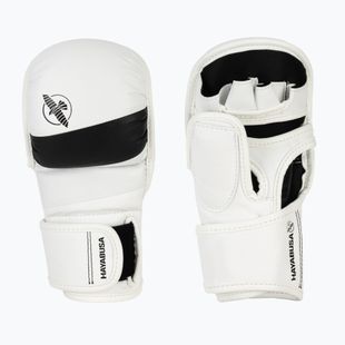 Hayabusa T3 Hybrid fehér/fekete grappling kesztyű
