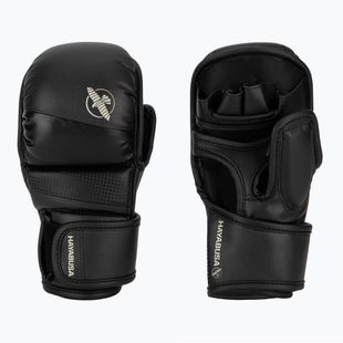 Hayabusa T3 Hybrid fekete grappling kesztyű