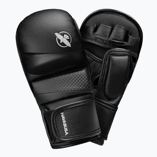 Hayabusa T3 Hybrid fekete grappling kesztyű