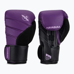 Hayabusa T3 lila/fekete bokszkesztyű