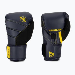 Hayabusa T3 tengerészkék/sárga bokszkesztyű