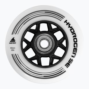 Rollerblade Hydrogen SE 90 mm/85A + ILQ9 görkorcsolya kerekek 8 db fehér/fekete