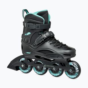 Rollerblade női görkorcsolya RB 80 W fekete/világoskék