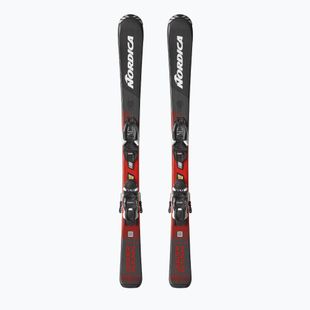 Gyermek lesikló sílécek + kötések Nordica Team JR (110-150) + J7.0 FDT black/red