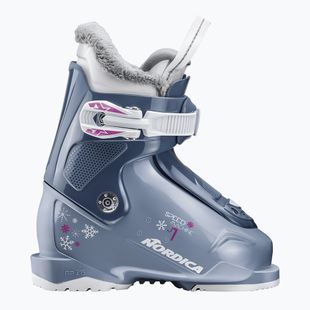 Gyermek sícipők Nordica Speedmachine J 1 blue/light blue/fucsia