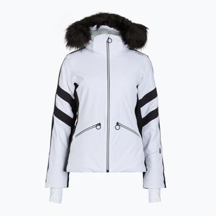Női sídzseki CMP 35W0246 Zip Hood Synthetic Fur white