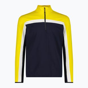 Férfi pulóver CMP 35L0507 Sweat fekete/kék/téli nap