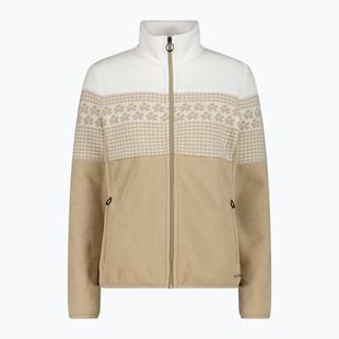 Női pulóver CMP 35J3806 Arctic Fleece cookie melange