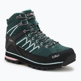 Női trekkingcipő CMP Moon Mid WP trek/green/pink