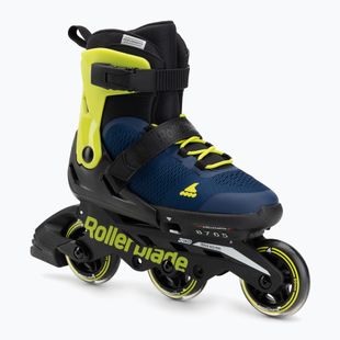 Rollerblade Microblade 3WD Jr gyerek görkorcsolya kék királykék/lime