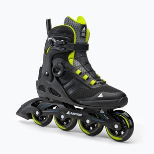 Férfi Rollerblade Macroblade 84 BOA görkorcsolyák fekete/zöld 07370600