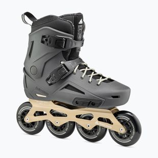 Rollerblade Lightning 90 antracit/taup színű görkorcsolyák