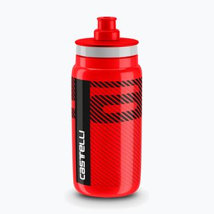 Castelli Fly Team 550 ml-es kerékpáros palack piros