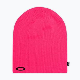 Téli sapka Oakley Fine Knit neon pink