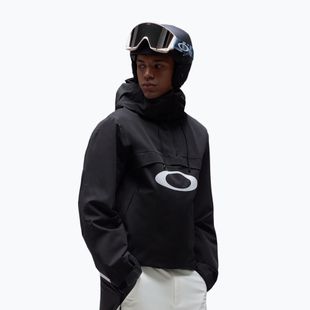 Férfi snowboarddzseki Oakley Timberline Shell Anorak pitch black