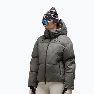Női síkabát Oakley Icicle Cropped cement melange