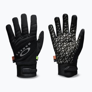 Síkesztyűk Oakley Clutch blackout reflective