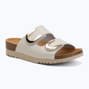 Női papucs Scholl Montery 2 Straps Ad Med off white