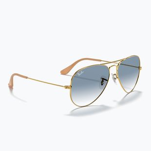 Napszemüveg Ray-Ban Aviator Classic arista gold/light blue