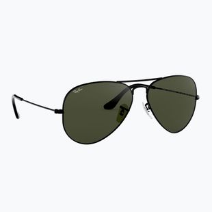 Napszemüveg Ray-Ban Aviator Classic black/green g-15