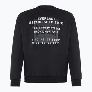 Férfi pulóver Everlast Streetwear Crewneck black/red