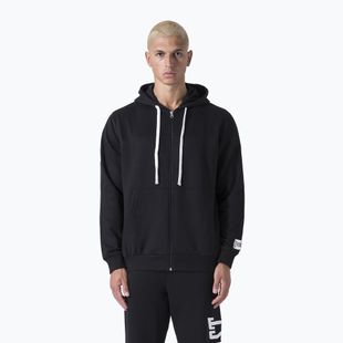 Férfi pulóver Everlast Exclusive Full Zip black