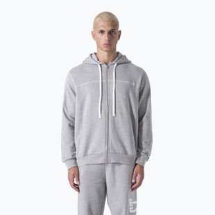 Férfi pulóver Everlast Exclusive Full Zip grey/melange