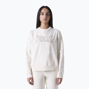 Női pulóver Everlast Leisure Crewneck dusty white