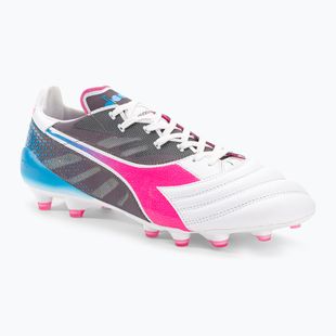 Férfi Diadora Brasil Elite Veloce GR ITA LPX futballcipő fehér/rózsaszín fluo/kék fluo