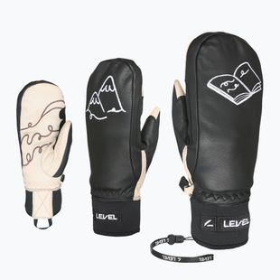 Női síkesztyűk Level Ivory Mitt pk black