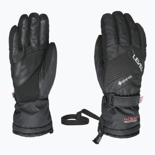Gyerek síkesztyűk Level Warmster Jr Gore-Tex black