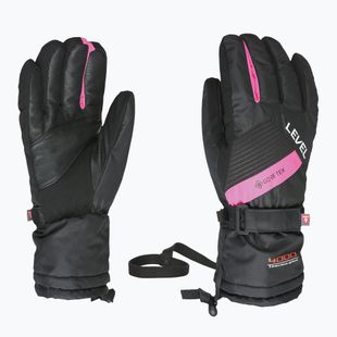 Gyerek síkesztyűk Level Warmster Jr Gore-Tex fucsia