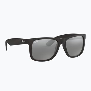 Napszemüveg Ray-Ban Justin Classic matt black/silver grey mirror