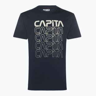 Póló CAPiTA Worm washed navy