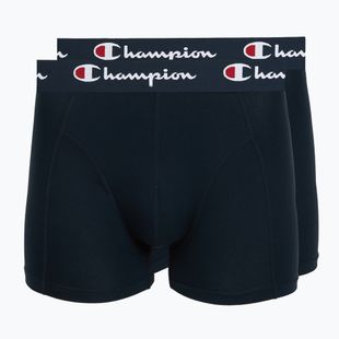 Férfi boxer nadrág Champion Trunk Knit navy/navy