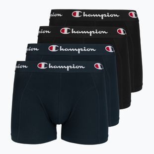 Boxer nadrág Champion U20002 4 pairs black/logo