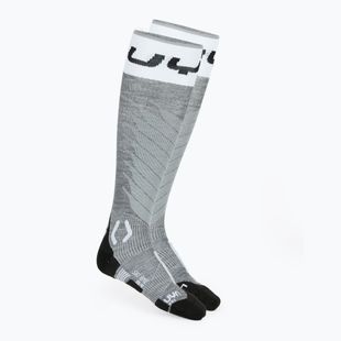 Férfi sízokni UYN Ski One Merino grey melange/white
