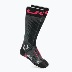 Férfi sízokni UYN Ski One Merino anthracite/pink