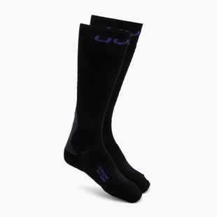 Női sízokni UYN Ski One Alpine Merino Socks black/violet