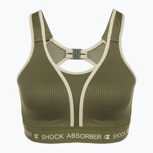 Sportmelltartó Shock Absorber Ultimate Run Bra Padded khaki