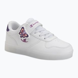 Gyermekcipő Champion GLW G PS Low Cut white/purple