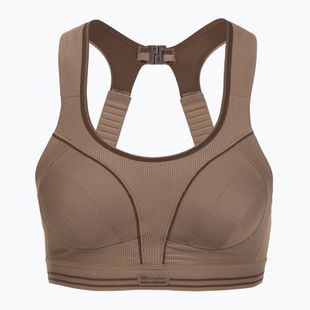 Sportmelltartó Shock Absorber Ultimate Run Bra greyish purple